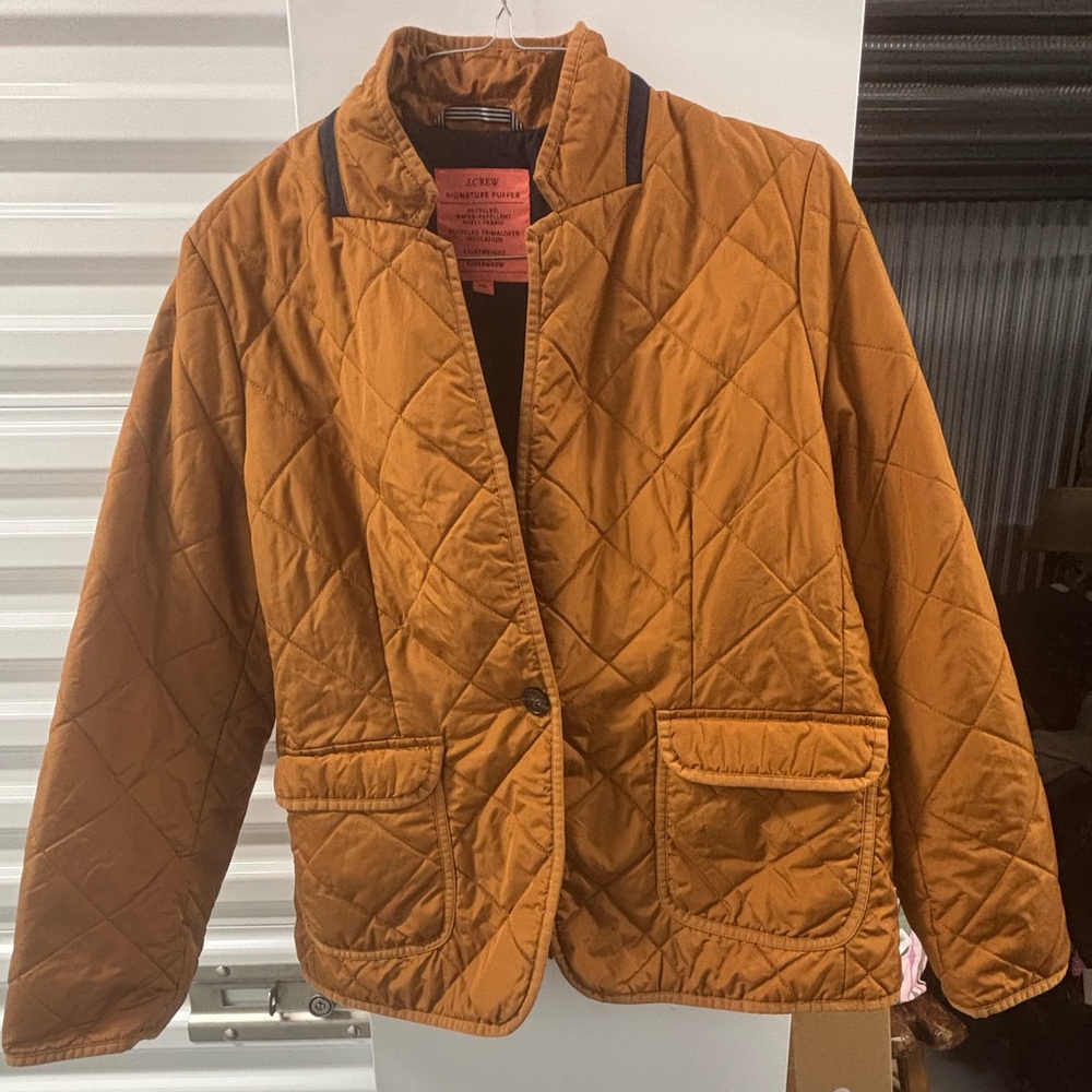 J. Crew Women's Signature Puffer Jacket   EUC